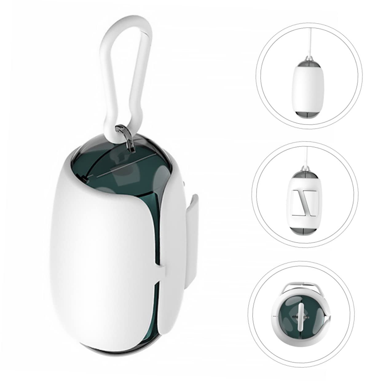 Toddmomy 3pcs Lightweight Dog Waste Bag Holder for Leash Waste Bag Dispenser Pouch Sturdy and Long-lasting for Outdoor Activities