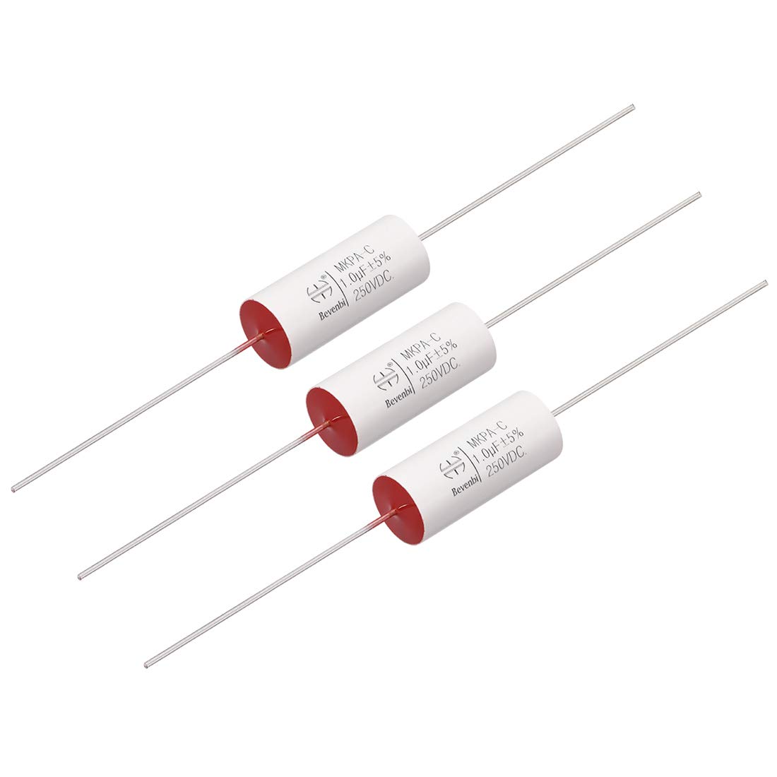 Buy uxcell Film Capacitor 250v Dc 1.0uf Mkpae Round Axial