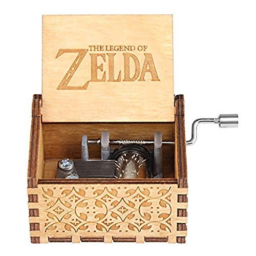Listado de Cajas Musicales más recomendados. 44 Romely´s Gift Store - Caja Musical Legend of Zelda (MADERA)
