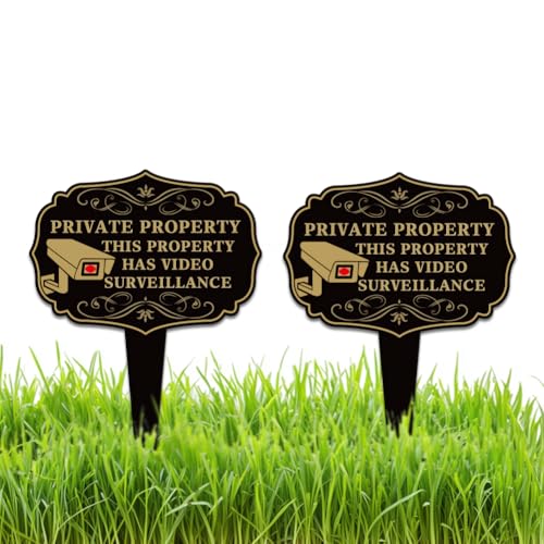Plaque de jardin Private Property : protégez votre sérénité au quotidien