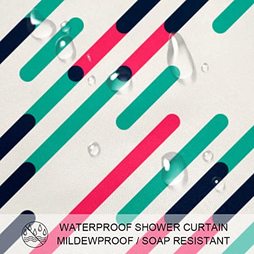 Rideau de douche 152 x 182 cm anti-moisissure pour sol toujours sec