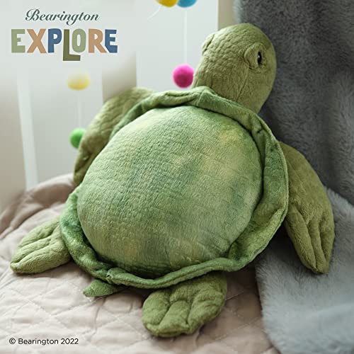 Bearington Shelton Plush Sea Turtle Stuffed Animal, 12 Inches #TOP6