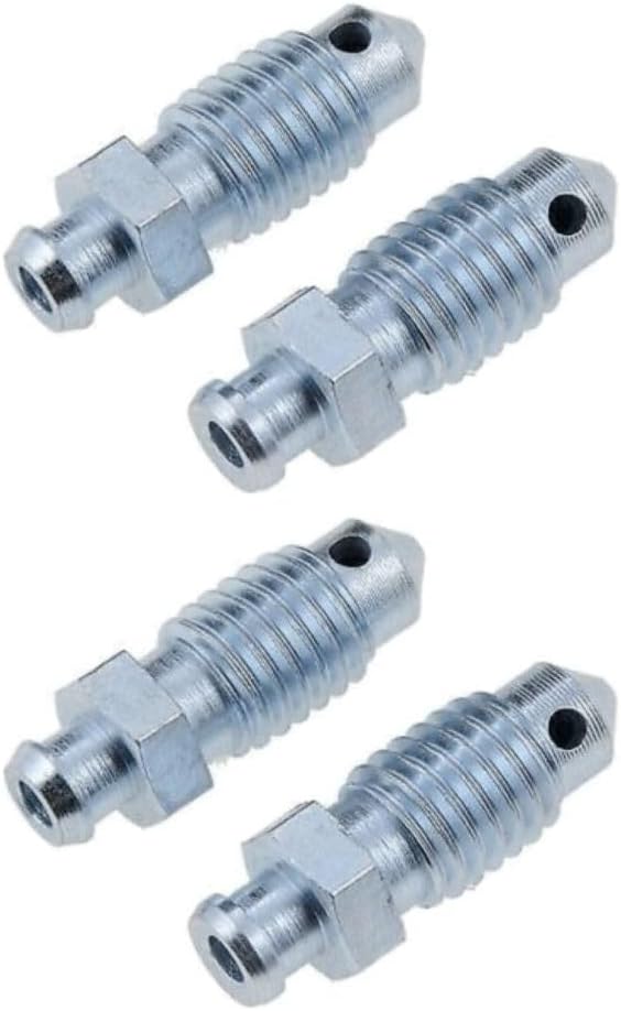 4 Pieces - Brake Bleed Screws Front or Rear for Pontiac,for Hummer,for GMC,for Chevy,for Cadillac,for Buick,Fitment Tested