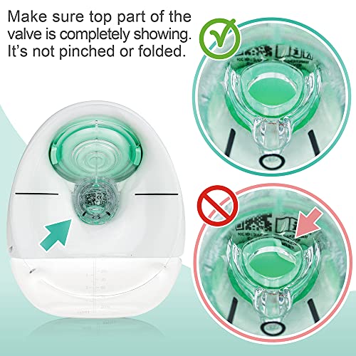 Válvulas Nenesupply 6 piezas compatibles con extractores Elvie miniatura 6
