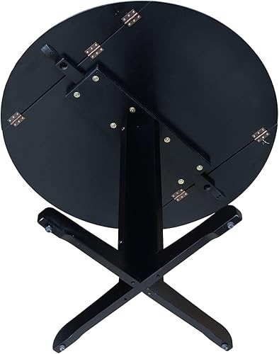 Miniatura 11 de International Concepts - Mesa de comedor de doble hoja caída, 36 pulgadas, color negro Negro -,Espresso,https://www.amazon.com/dp/undefined