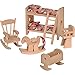 Produktbild Beluga Spielwaren 70114 - Puppenhausmöbel "Kinderzimmer", 6-teilig