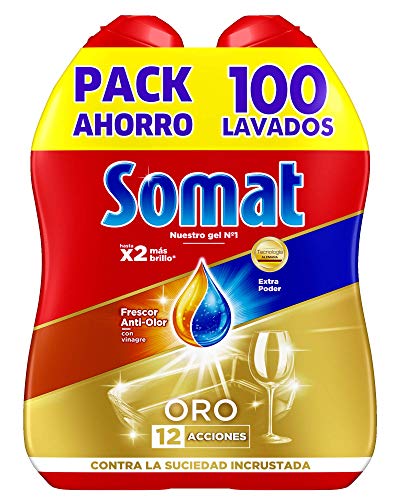 Somat Oro Gel nettoyant pour lave-vaisselle Vinagre Cover