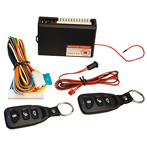 Universal Car Door Lock Vehicle Keyless Entry System Auto Remote Central Kit with Control Box