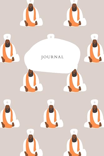 Journal: Modern Sikh Notebook or Journal with Blank Medium Ruled Paper: A modern sikh designed notebook with blank ruled pages