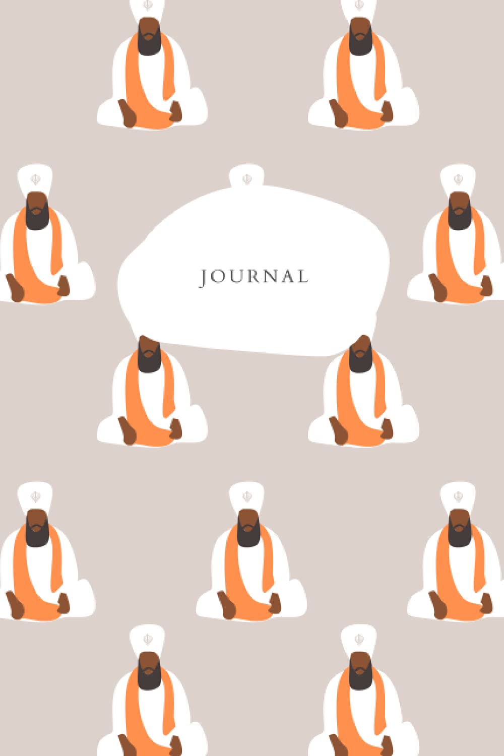 Journal: Modern Sikh Notebook or Journal with Blank Medium Ruled Paper: A modern sikh designed notebook with blank ruled pages
