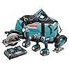 Combopack 6 outils 18V (3x5,0 Ah) Li-Ion - MAKITA DLX6068PT