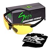 Spits Eyewear Top Or Bottom Bifocal Safety Glasses (Frame Color: Matte Black, Magnifier: 1.25 TOP...