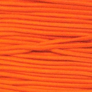 10 Yards Elastic Cord Stretch String, Elastic Beading Cord String for Bracelets, Necklaces, Jewelry Making, BeadingGreat for Crafts, Hair Ties and for Sewing DIY Crafts (Orange)
