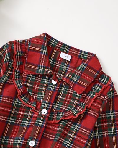 Kids Little Toddler Girl Clothes Button Down Tie Front Shirt + Bell Bottoms Jeans Girls 2 Piece Outfits Clothing Set4