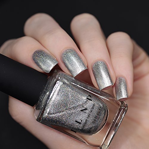 Image of ILNP Avalanche - Pure Silver Holographic Nail Polish