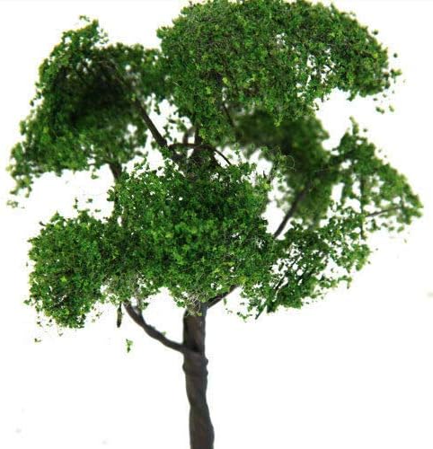 ELECTROPRIME 4.72" Elm Tree Model Train Rialwary Park Landscape Wargame Diorama HO Scale