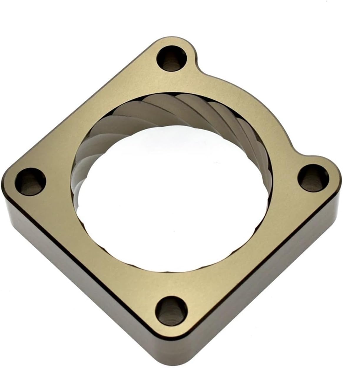 Throttle Body Spacer Compatible With VW A3 Compatible With Tiguan Scirocco Golf MK4 MK5 2.0 TFSI EA113 Engine Aluminium Throttle Vortex Intake Gasket