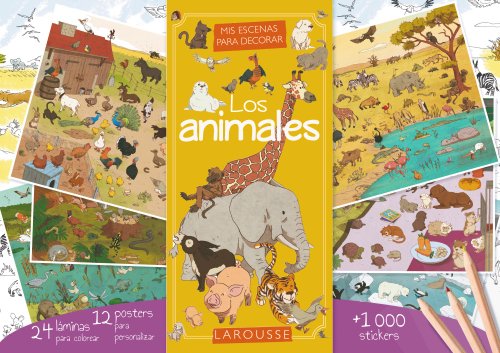 Mis escenas para decorar. LOS ANIMALES (Larousse - Infantil / Juvenil - Castellano - A Partir De 5/6