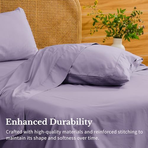 Image of Bedlifes 1000TC Egyptian Cotton Queen Sheets, 4Pcs, 16 inch Deep Pocket