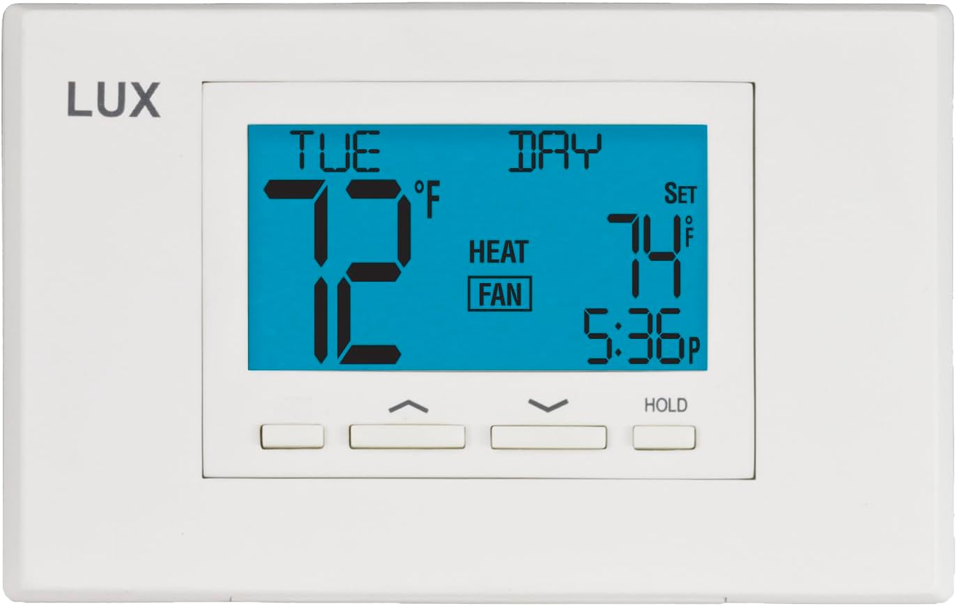 Lux TX9100E 7 Day Universal Programmable Thermostat Locking