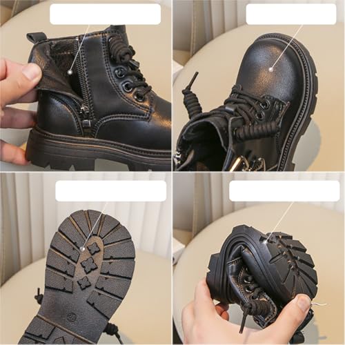 Chaussures d'extérieur doublées chaudes avec semelle douce pour enfants