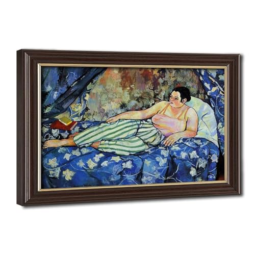 The Blue Room de Suzanne Valadon toile salon décor