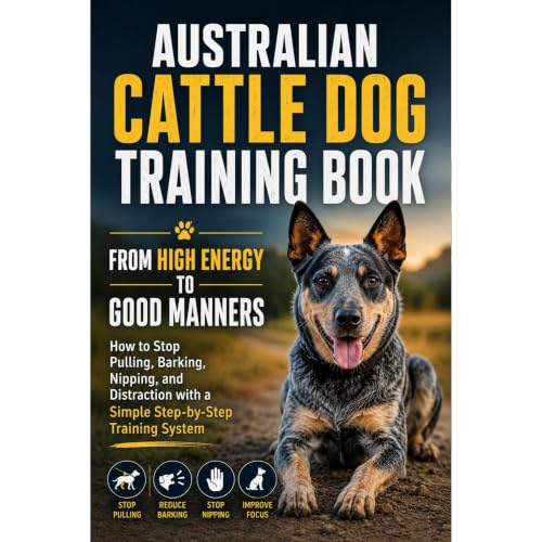 Australian Cattle Dog Training Book: How to Stop Pulling, Barking...
