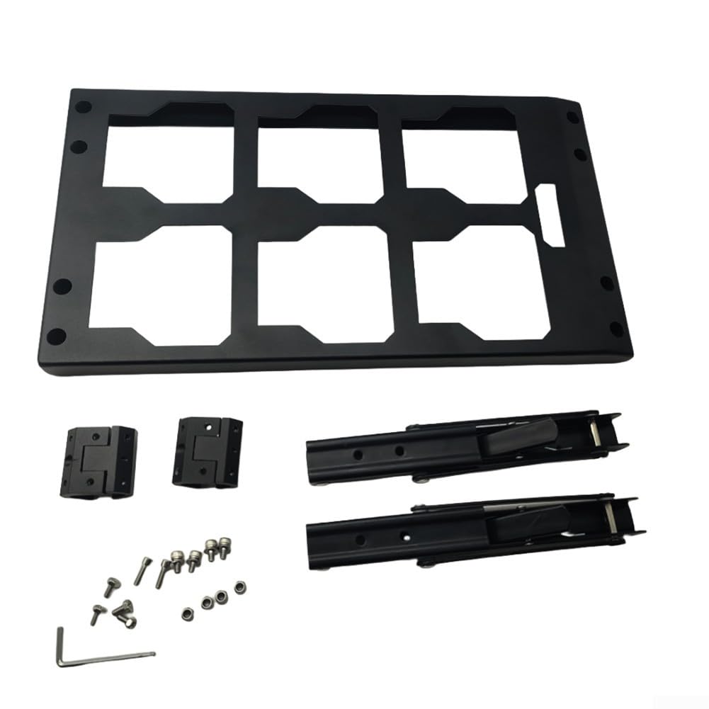 Support d'extension pliable en métal pour boîte à outils et rangement latéral en acier