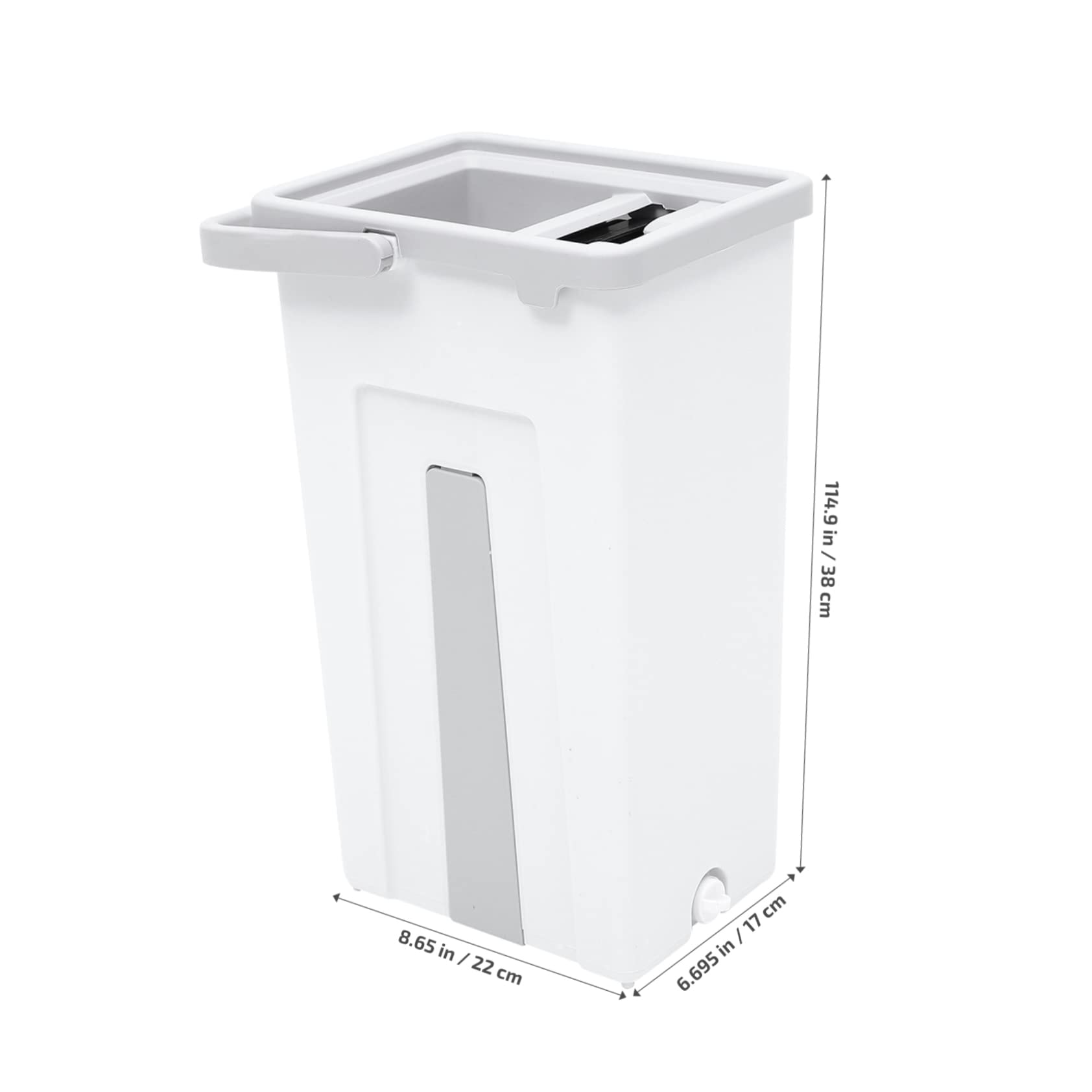 CALLARON Trapeador Lavable De Alta Eficiencia Kit De Cubo para Mop Recambio Accesorios De Limpieza