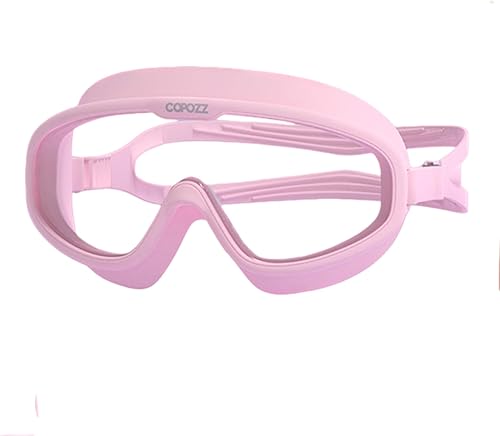 Miniatura 8 de COPOZZ Gafas de natación para niños de 8 a 12 años, visión amplia para jóvenes, antiniebla, sin fugas, gafas de natación transparentes para niños y