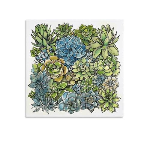 Toile murale abstraite haut de gamme 70x70 cm pour décoration salon