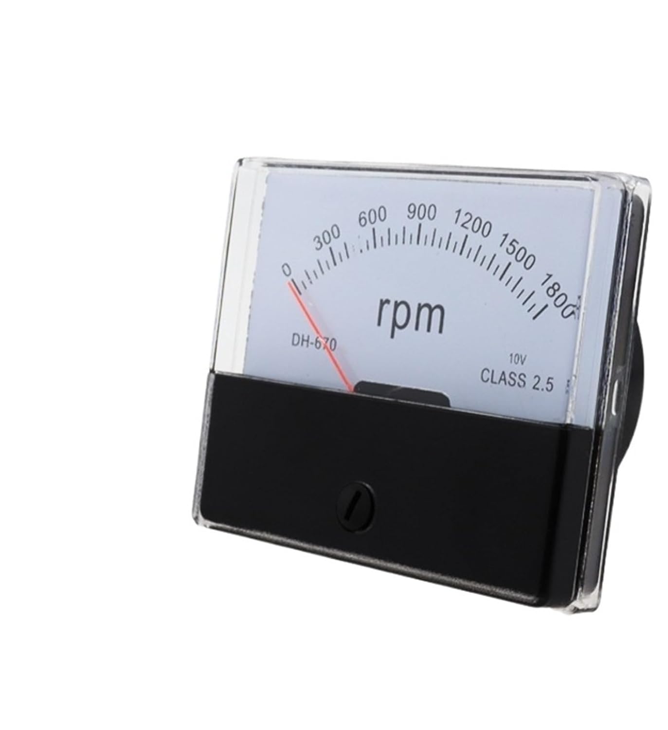 DH670 RPM Meter Speed Counter DC Tachometer Dc10v DH-670 Panel 1Pcs