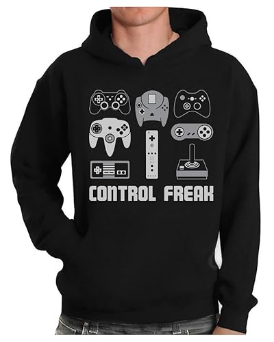 Tstars Gamer Hoodie for Men - Funny Video Game Pullover