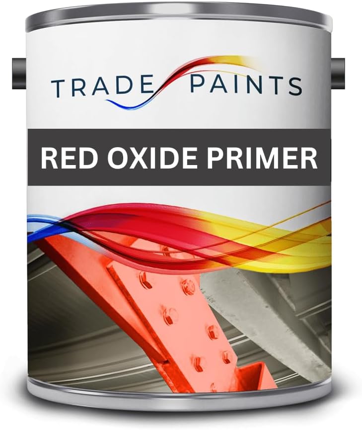 Red Oxide Metal Primer – 5L - Anti-Corrosive Protective Coating for Metal, Steel & Iron | Excellent Adhesion, Rust Prevention, Interior & Exterior Use