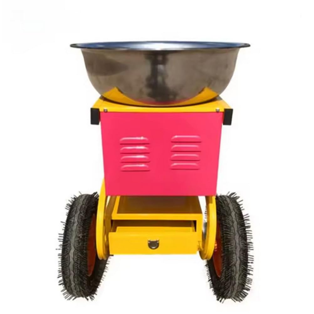 Máquina de algodón de azúcar fácil de limpiar y duradera, 12 V, 40 W, adecuada para azúcar blanca y caramelos