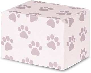Unforgettable Urns-Biodegradable-Cardboard Box Cremation Urn for Pets-Large, Medium and Small Pet Urn-Cardboard Pet Box-Made in USA (Extra Small (36 cu. in))