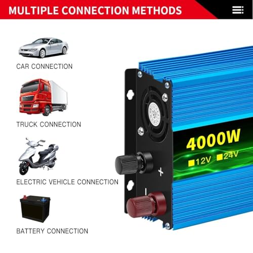 Convertisseur tension 24V 220V pour ne plus manquer d'énergie