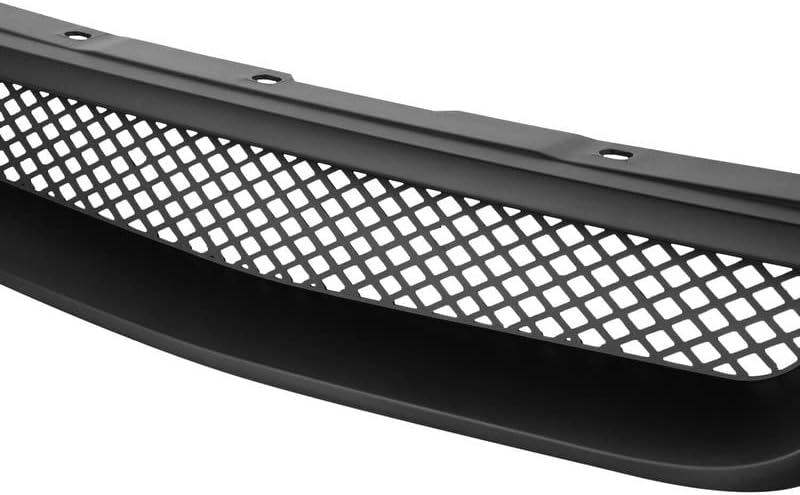 Miniatura 9 de Parachoques delantero superior compatible con 1996-1998 Civic Typle R parrilla de malla para parachoques delantero