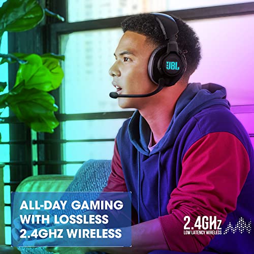 Jbl Quantum 610 Wireless 2.4Ghz Headset: 40H Battery, 50Mm Drivers, Pc Gaming And Console Compatible #TOP1