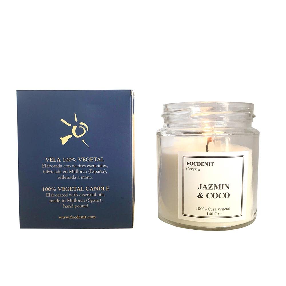 Screw Candle Aroma Jazmin - Coconut