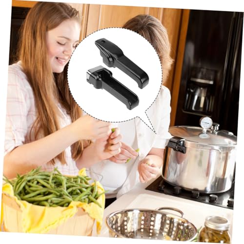 Repuesto de mango ergonómico para olla a presión PRETYZOOM, negro, fácil de limpiar e instalar miniatura 3