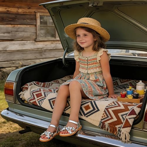 Image of Kiderence Toddler Girls Sandals Little Girls Kids Summer Shoes Toddler Sandals