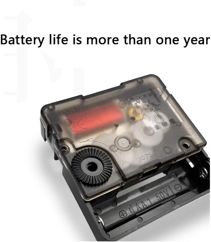 Weather Monitoring Clocks Living Room Wall Clock Luminous Home Silent Clock Square Quartz Clock Clock Temperature Humidity Meter Weather Detection Clock (Gold) (Multicolor)