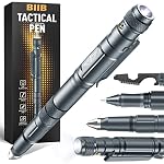 BIIB – BIIB Geschenke für Männer, Multitool Pen mit LED Grau