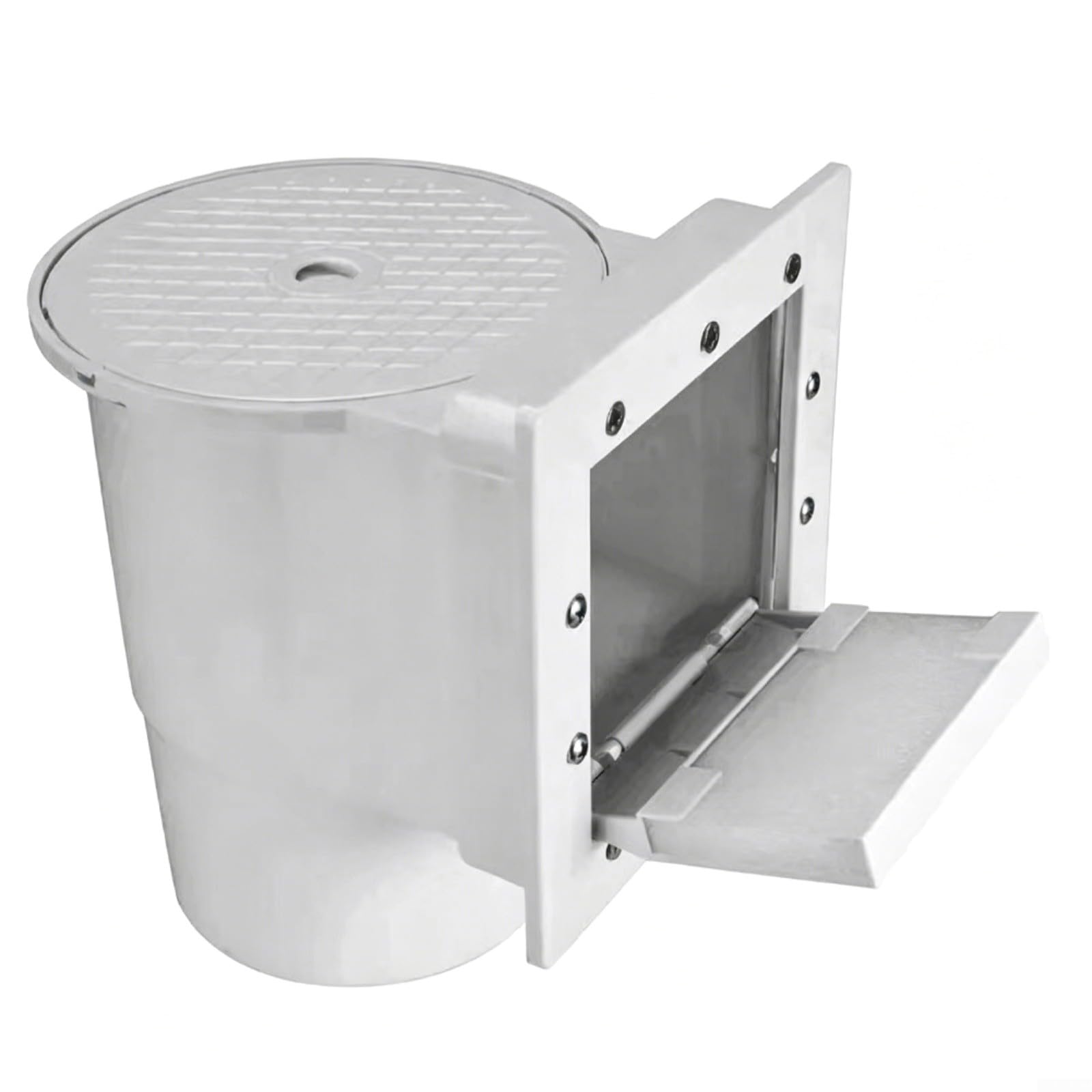 Colector flotante automático de la hoja del skimmer de la piscina con el sistema incorporado del filtro de la pared para el mantenimiento en tierra y sobre la tierra de la piscina