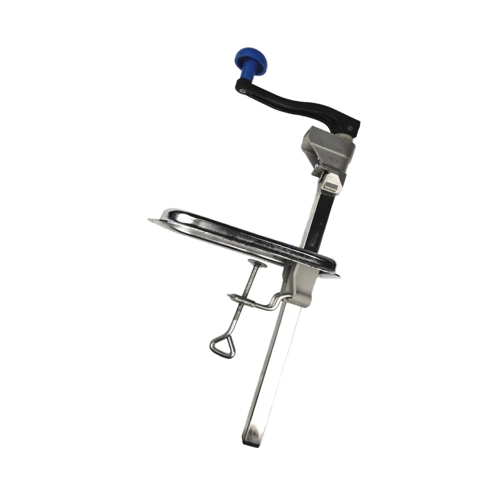 Ouvre-boîte Manuel Industriel En Acier Inoxydable Ouvre-bouteille Tabletop Poignée Confortable Démontable Approprié pour Cuisine Restaurant Hôtel Mais, 48CM