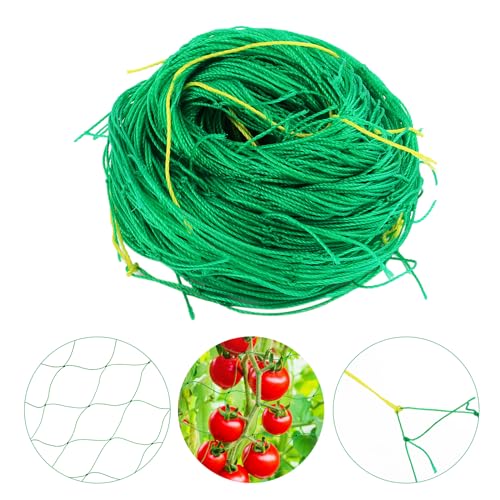 MXTIMWAN Red de Guisantes para Jardín, Red de Enrejado Jardin 2x5m, Red para Plantas Trepadoras de Nylon, Plantas Trepadoras Red para Verduras, Frutas, Pepino, Plantas de Vid