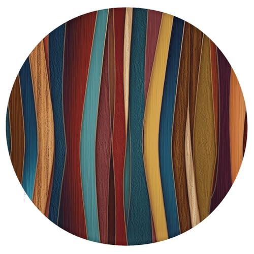 Coussin de sol pour balcon et méditation au design rayé confortable - 2