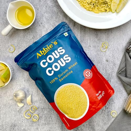 Image of Abbie's Cous Cous Durum Wheat Semolina 500 g, Pack of 2
