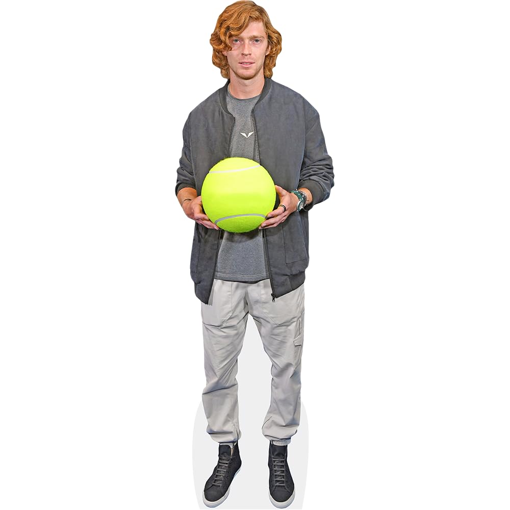 Celebrity Cutouts Mini Size Cutout Andrey Rublev (Tennis Ball)